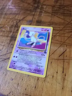 Mew # 8 Black Star Promo Non Holo WotC 1999 Vintage Pokemon TCG Card NM - Image 2