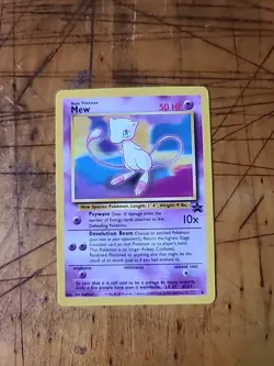Mew # 8 Black Star Promo Non Holo WotC 1999 Vintage Pokemon TCG Card NM - Image 5