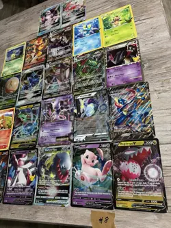 Pokemon *JUMBO* Card Lot Of 22 Oversized Cards Big V Max V Star Gx Ex Mewtwo - Image 2