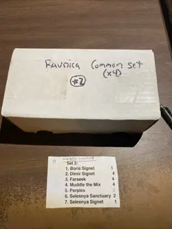 RAVNICA almost Complete 110 Card COMMON SET x 4 MtG Missing 421 cards total - Image 1