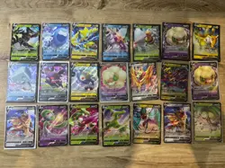 21x V Card Bundle | 21 Pokemon V TCG Cards | NM - Image 1