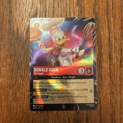 Disney Lorcana Magical Places EPCOT 2026 Rapunzel & Donald Duck Promo Cards - Image 4