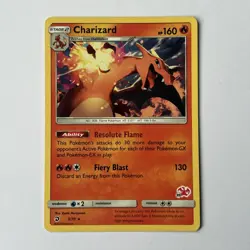 Charizard 3/70 Rare Dragon Majesty Battle Academy 37 Stamped Pokemon TCG Card - Image 1