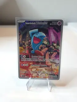 Team Rocket's Wobbuffet 203 Sv: Scarlet & Violet Promo Cards Holo - Image 1