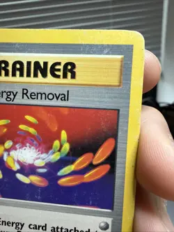 Pokemon TCG Trainer Super Energy Removal Base Set 2 Rare Unlimited Card 108/130 - Image 4