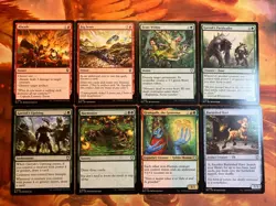 MTG 8 x Gruul Utility Card Lot Commander: Bloomburrow Near-Mint! - Image 1