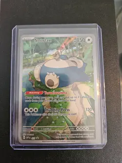 2 Pokemon TCG Snorlax #51 Scarlet & Violet 151 Promo Cards - Image 4