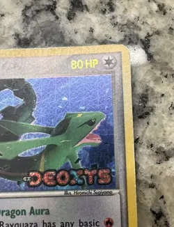 Rayquaza 22/107 Reverse Holo Card Stamped EX Deoxys Pokemon TCG!! - Image 5