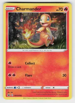 SWSH: Sword & Shield Promo Cards #SWSH092 Charmander - Image 1