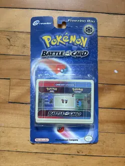 Pokemon (GBA) Freezing Ray EReader Battle Card Sealed Pack Ruby And Sapphire - Image 1