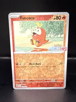 Pokemon Fuecoco Stamped Horizons 029/191 Promo NM Condition TCG Card - Image 1