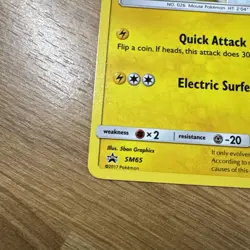 Alolan Raichu #25 SM65 Black Star Promo Pikachu Stamped Pokemon TCG Card NM - Image 5