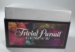 Trivial Pursuit Game Genus IV Edition Single Factory Sealed Box Card Set - Image 1