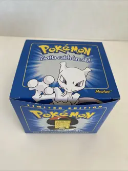 RARE Limited Edition 1999 23K Gold Plated Mewtwo Trading Card NEW IN BOX - Image 1