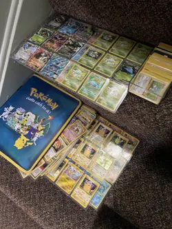 FOR ROB LUB Pokemon Card Collection Lot Binder Wotc 1999 Base Set Holos More - Image 1