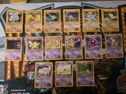 VINTAGE Pokemon GYM Challenge 69 Card C/UC/Rare Partial Set NO Duplicates - Image 2