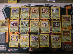 VINTAGE Pokemon GYM Challenge 69 Card C/UC/Rare Partial Set NO Duplicates - Image 3