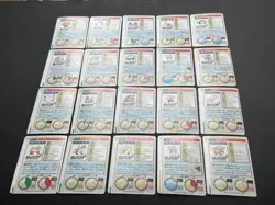 1996 Pokemon Carddass Card Red & Green Japanese 20 cards Played Japan - Image 4