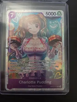 One Piece PRBO2 4 card Lot Mr 3 (Galdino) Obama Charlotte Pudding Trafalgar Law - Image 5