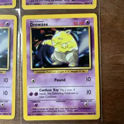 DROWZEE 49/102 Base Set Pokemon Card Lot Of 4 - Image 2