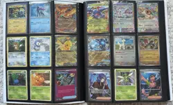 Binder Collection 27 Pokemon Cards English TCG - FA/EX/Holo/Poke/Vintage/Promo - Image 1