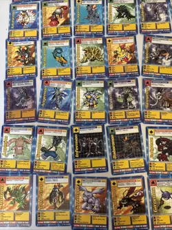 Digimon lot of 50 cards 1999 - Image 2