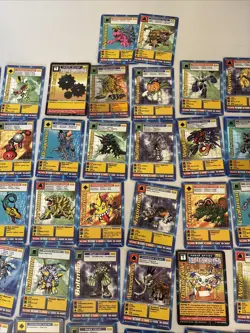 Digimon lot of 50 cards 1999 - Image 4