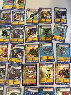 Digimon lot of 50 cards 1999 - Image 5