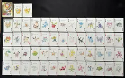 2000 Japanese Pokemon Poker Playing Cards Gold Ho-oh Inc Pikachu umbreon etc - Image 1