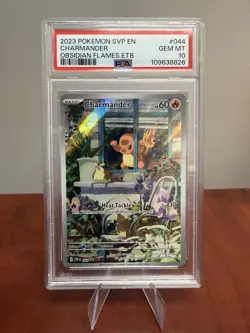 Charmander 044 Sv: Scarlet & Violet Promo Cards Holo PSA 10 Gem Mint - Image 1
