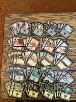 Onslaught Basic Land Lot x80 Magic the Gathering Basic Land 4x Each Art - Image 1