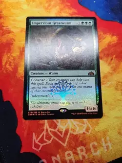 Impervious Greatwurm - Buy-A-Box Promos (BABP) - Foil - NM - Image 1
