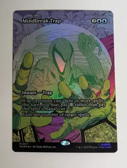 MTG - Mindbreak Trap - MAR - M - Borderless Foil - 11 - Image 1