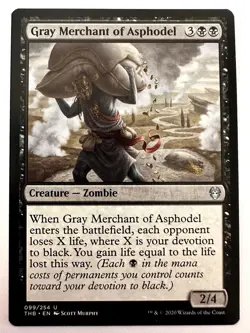 Gray Merchant of Asphodel Normal U Theros Beyond Death 99 NM - Image 1