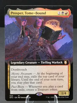 Prosper, Tome-Bound (Extended Art) Commander: Adventures in the Forgotten Realms - Image 1