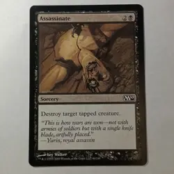 Magic: The Gathering Sorcery Assassinate Assassinate Common Regular - Image 1