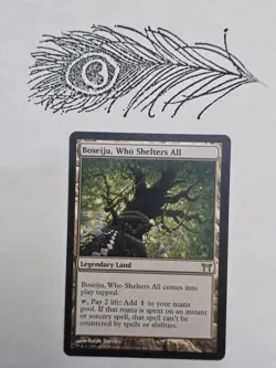 Boseiju, Who Shelters All Champions of Kamigawa Regular Non Foil Mtg - Image 1
