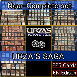 URZA'S SAGA Near Complete Set Magic the Gathering MTG bulk lot fym0 USG EN 2 - Image 1