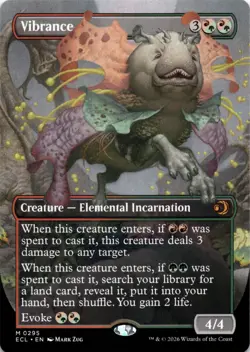 Vibrance BORDERLESS Lorwyn Eclipsed Magic MTG NM - Image 1