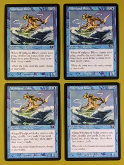 Whirlpool Rider x4 Apocalypse 4x Playset Magic the Gathering MTG - Image 1