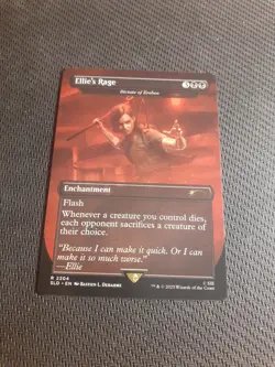 MTG Ellie's Rage - Dictate of Erebos Secret Lair 2204 NM - Image 1
