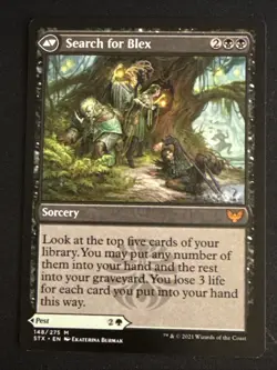 1x Blex, Vexing Pest/Search for Blex (148) Strixhaven LP MTG Magic x1 MKE - Image 2