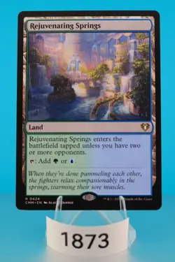 MTG Rejuvenating Springs Commander Masters Regular #424 - Image 1