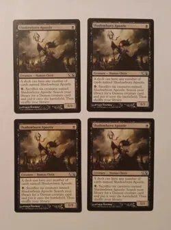 MTG 4X Shadowborn Apostle - 144 - Core Set 2014 (M14) MTG NM NEVER PLAYED - Image 1