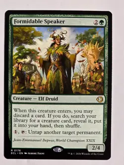 Formidable Speaker - R0176 Reg - Lorwyn Eclipsed - Magic the Gathering - NM - Image 1