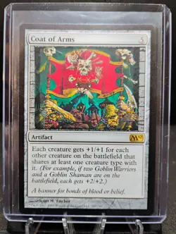 Magic The Gathering Coat Of Arms Magic M10 Core Set 2010 Rare NM - Image 1