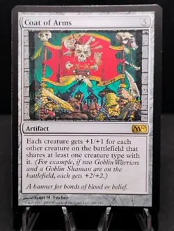 Magic The Gathering Coat Of Arms Magic M10 Core Set 2010 Rare NM - Image 2