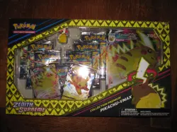 POKEMON NEUF COFFRET COLLECTION PREMIUM PIKACHU V-MAX ZENITH SUPREME FR SCELLE - Image 1