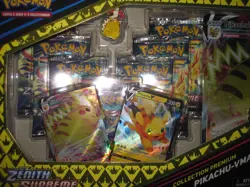 POKEMON NEUF COFFRET COLLECTION PREMIUM PIKACHU V-MAX ZENITH SUPREME FR SCELLE - Image 2
