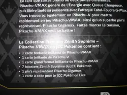 POKEMON NEUF COFFRET COLLECTION PREMIUM PIKACHU V-MAX ZENITH SUPREME FR SCELLE - Image 4